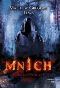 Okładka: Mnich. Romans grozy