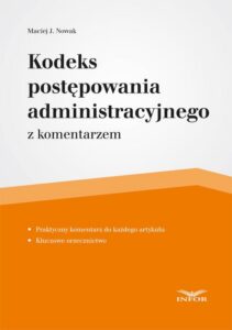 Okładka: Kodeks postępowania administracyjnego