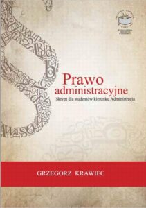 Okładka: Prawo administracyjne. Skrypt dla studentów kierunku Administracja