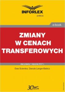 Okładka: Zmiany w cenach transferowych