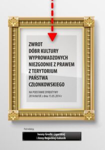 Okładka: Restytucja i ochrona dóbr kultury. Zagadnienia prawne