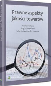 Okładka: Prawne aspekty jakości towarów