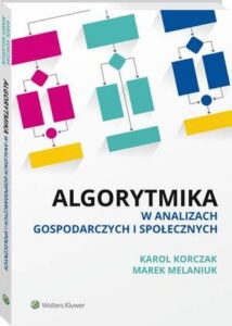 Okładka: Algorytmika w analizach gospodarczych i społecznych