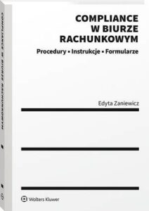 Okładka: Compliance w biurze rachunkowym - procedury, instrukcje, formularze