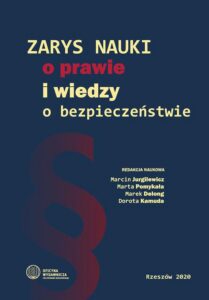 Okładka: Zarys nauki o prawie i wiedzy o bezpieczeństwie