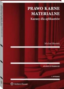 Okładka: Prawo karne materialne. Kazusy dla aplikantów