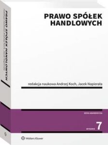 Okładka: Prawo spółek handlowych