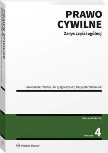 Okładka: Prawo cywilne. Zarys części ogólnej