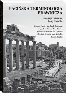 Okładka: Łacińska terminologia prawnicza