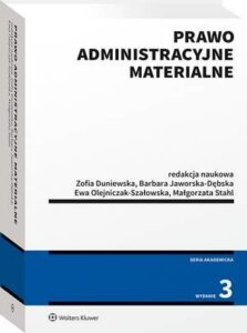 Okładka: Prawo administracyjne materialne