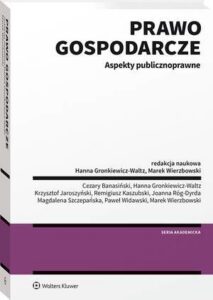 Okładka: Prawo gospodarcze. Aspekty publicznoprawne