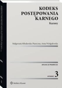 Okładka: Kodeks postępowania karnego. Kazusy