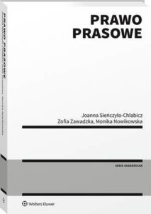 Okładka: Prawo prasowe
