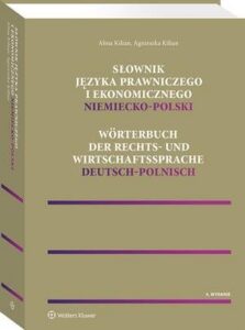 Okładka: Słownik języka prawniczego i ekonomicznego niemiecko-polski