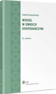 Okładka: Weksel w obrocie gospodarczym