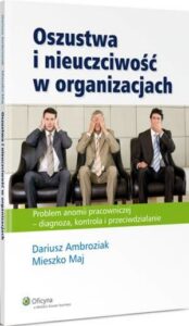 Okładka: Oszustwa i nieuczciwość w organizacjach