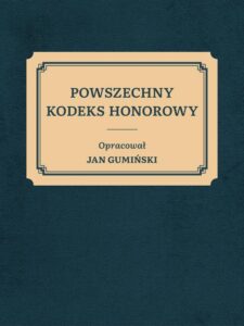 Okładka: Powszechny kodeks honorowy