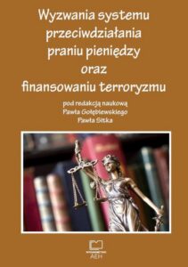 Okładka: Wyzwania systemu przeciwdziałania praniu pieniędzy oraz finansowaniu terroryzmu