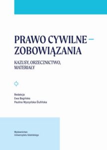 Okładka: Prawo cywilne — zobowiązania