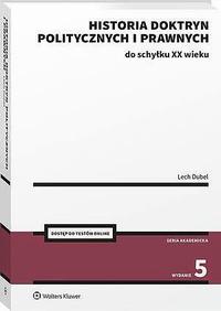 Okładka: Historia doktryn politycznych i prawnych do schyłku XX wieku