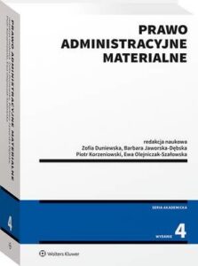 Okładka: Prawo administracyjne materialne