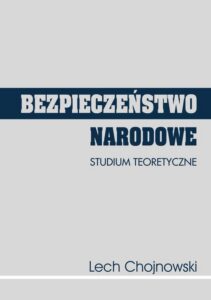 Okładka: Bezpieczeństwo narodowe. Studium teoretyczne