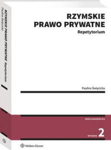 Okładka: Rzymskie prawo prywatne. Repetytorium