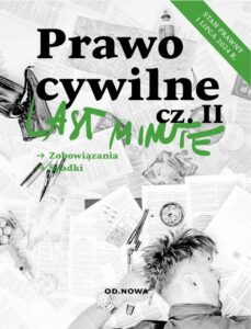 Okładka: Last minute.Prawo cywilne cz.2