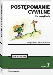 Okładka: Postępowanie cywilne. Zarys wykładu