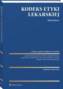 Okładka: Kodeks Etyki Lekarskiej. Komentarz