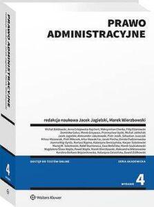 Okładka: Prawo administracyjne