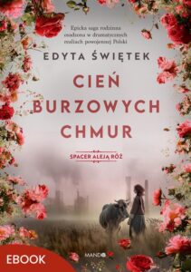 Okładka: Cień burzowych chmur. Spacer Aleją Róż