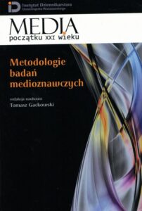 Okładka: Metodologie badań medioznawczych