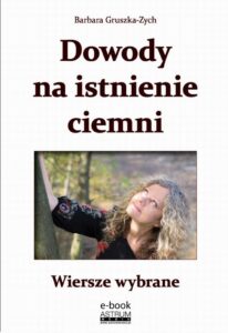 Okładka: Dowody na istnienie ciemni Wiersze wybrane