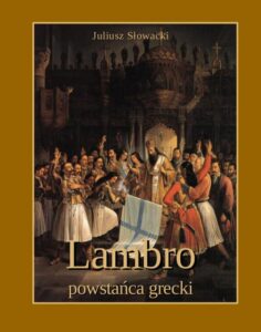 Okładka: Lambro - powstańca grecki. Powieść poetyczna w dwóch pieśniach