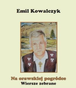 Okładka: Na orawskiej pogródce Wiersze zebrane