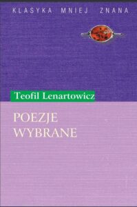Okładka: Poezje wybrane (Teofil Lenartowicz)