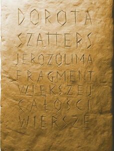 Okładka: Jerozolima