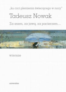 Okładka: „ku czci plemienia świecącego w nocy