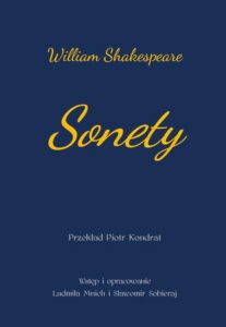 Okładka: Sonety. William Shakespeare