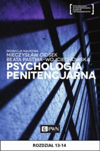 Okładka: Psychologia penitencjarna. Rozdział 13-14