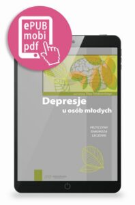Okładka: Depresje u osób młodych