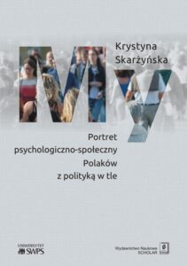 Okładka: My Portret psychologiczno-społeczny Polaków z polityką w tle