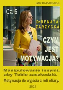 Okładka: Manipulowanie innymi aby Tobie zaszkodzić. Motywacja do wyjścia z roli ofiary. Czym jest motywacja? nr 6.