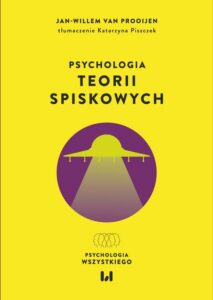 Okładka: Psychologia teorii spiskowych