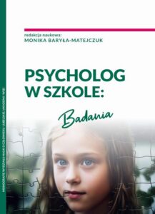 Okładka: Psycholog w szkole: Badania