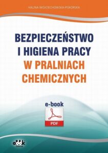 Okładka: Bezpieczeństwo i higiena pracy w pralniach chemicznych