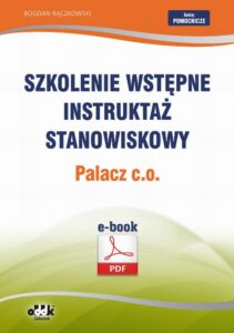 Okładka: Szkolenie wstępne Instruktaż stanowiskowy Palacz c.o.
