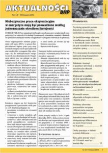 Okładka: Aktualności bhp wrzesień 2013 nr 54