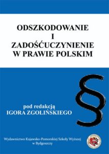 Okładka: Odszkodowanie i zadośćuczynienie w prawie polskim